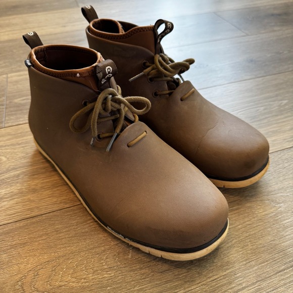 Ccilu Other - Ccilu Panto Pola Men Waterproof Rain Boots Brown Chukka US 10 Men Outdoor Garden